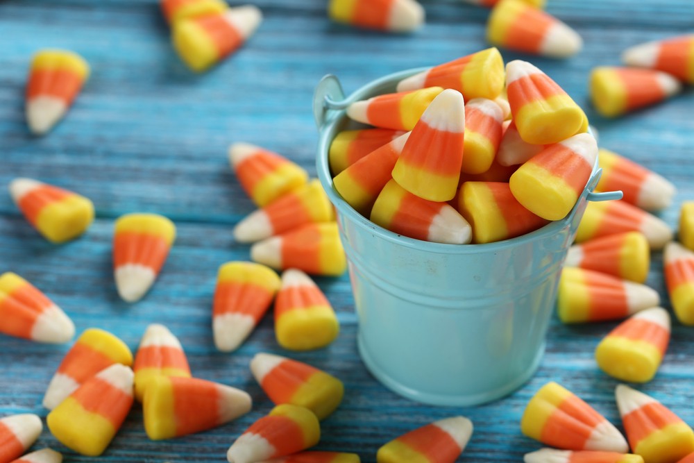 halloween candy and wine pairing candy corn