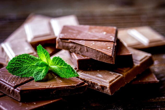 mint candies and wine pairings