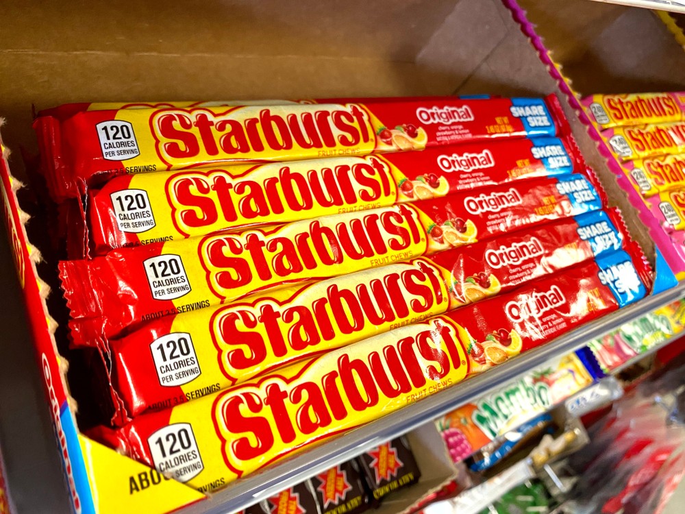 halloween candy and wine pairing starburst