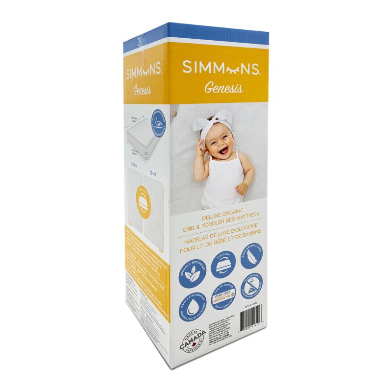 Simmons natural slumber crib clearance mattress