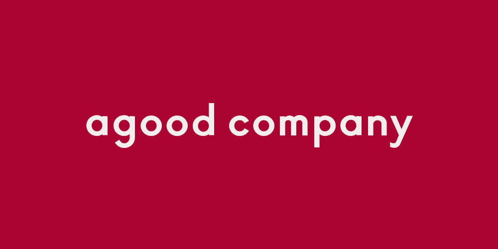 agood company logo