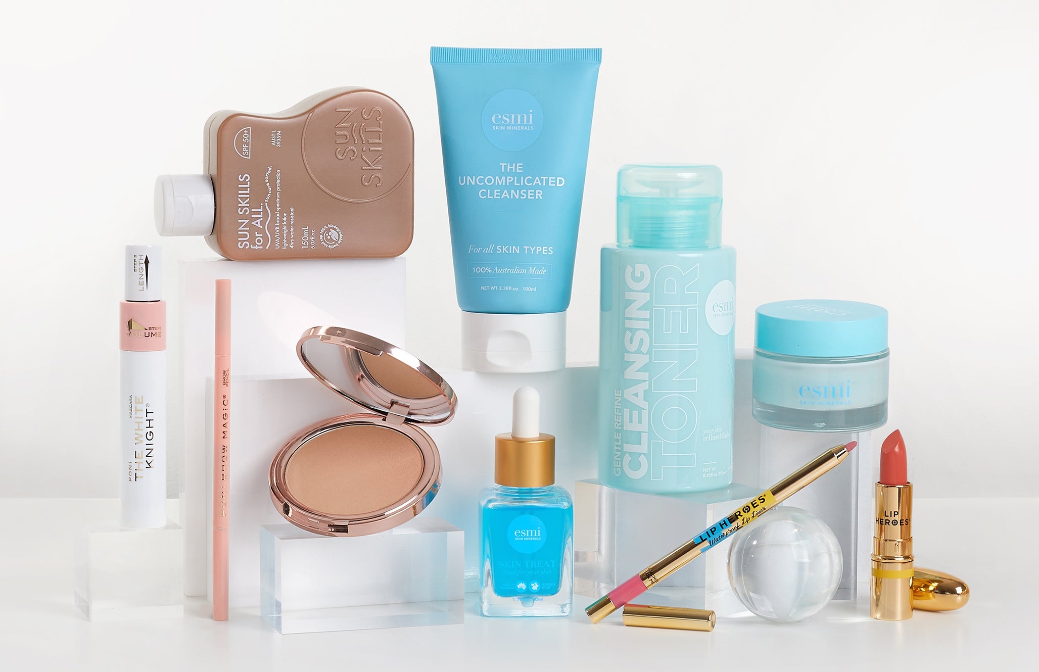Makeup Cartel product assortment