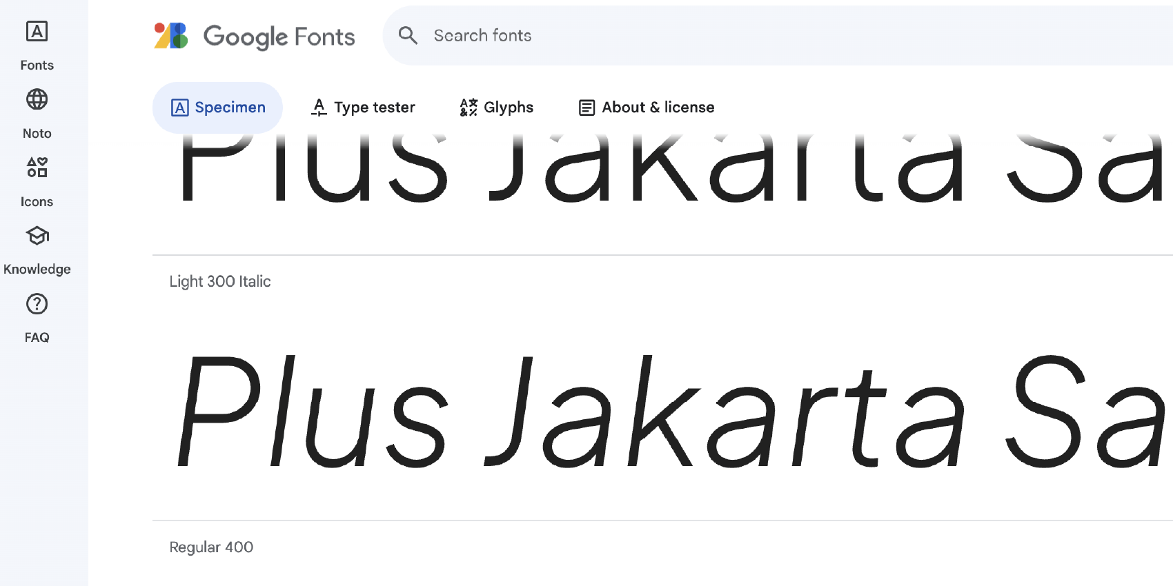 free sans-serif font Plus Jakarta