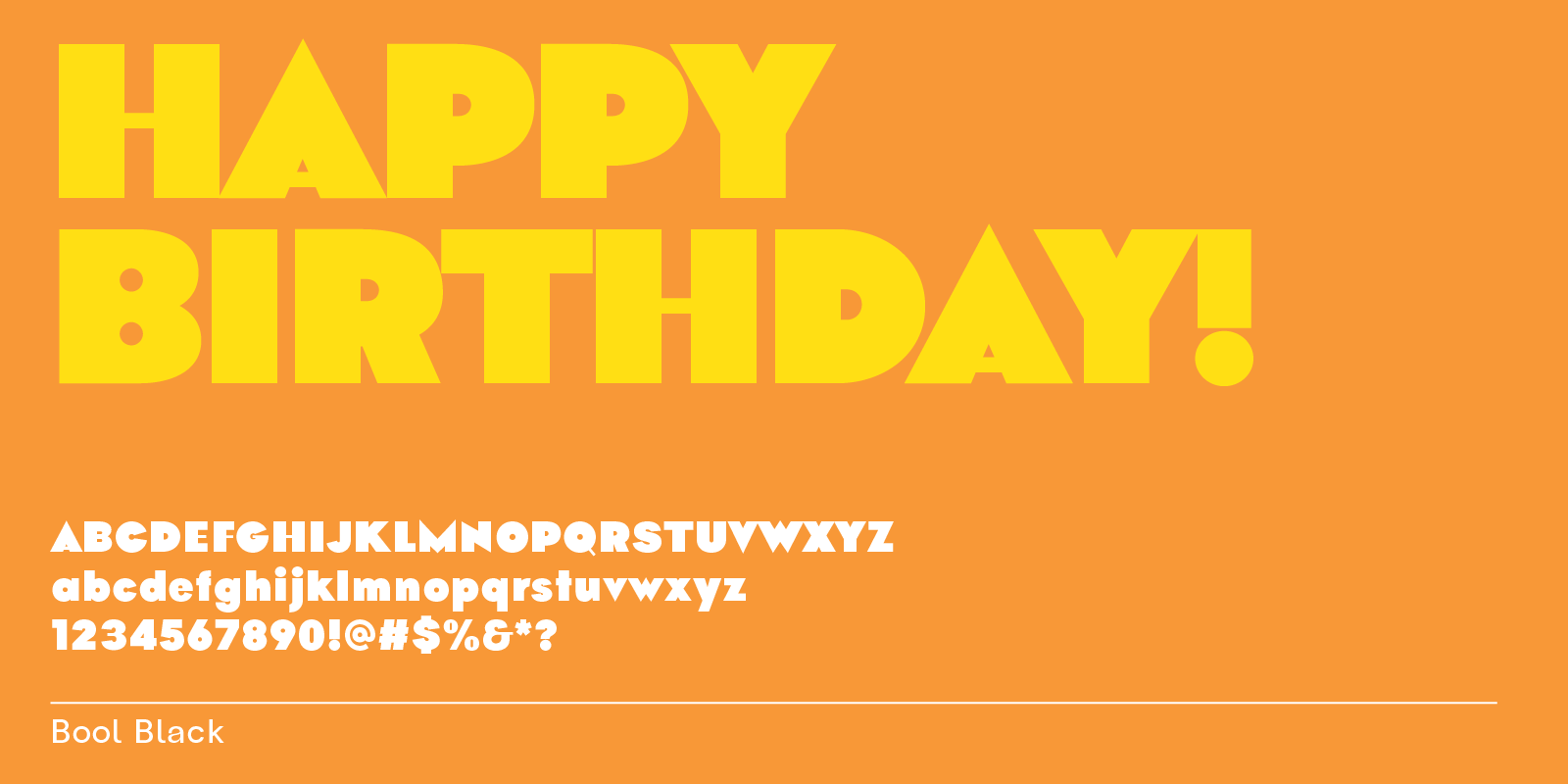 Blocky fun font