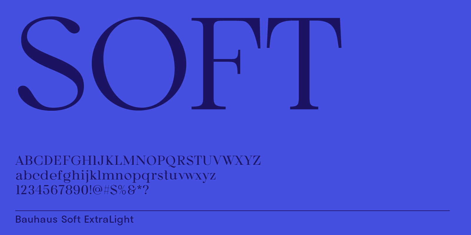 organic serif font Soft