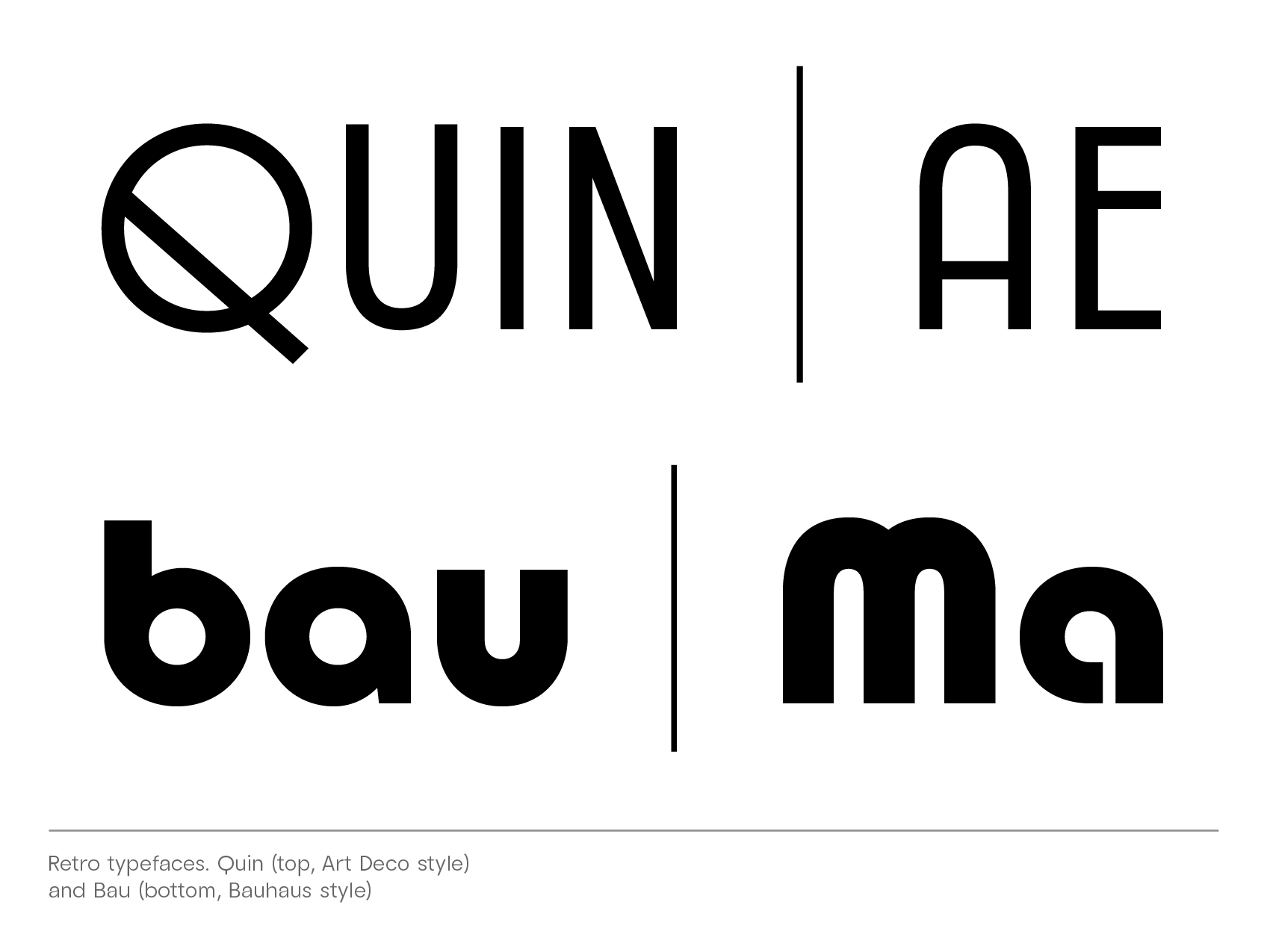 retro sans-serif font examples
