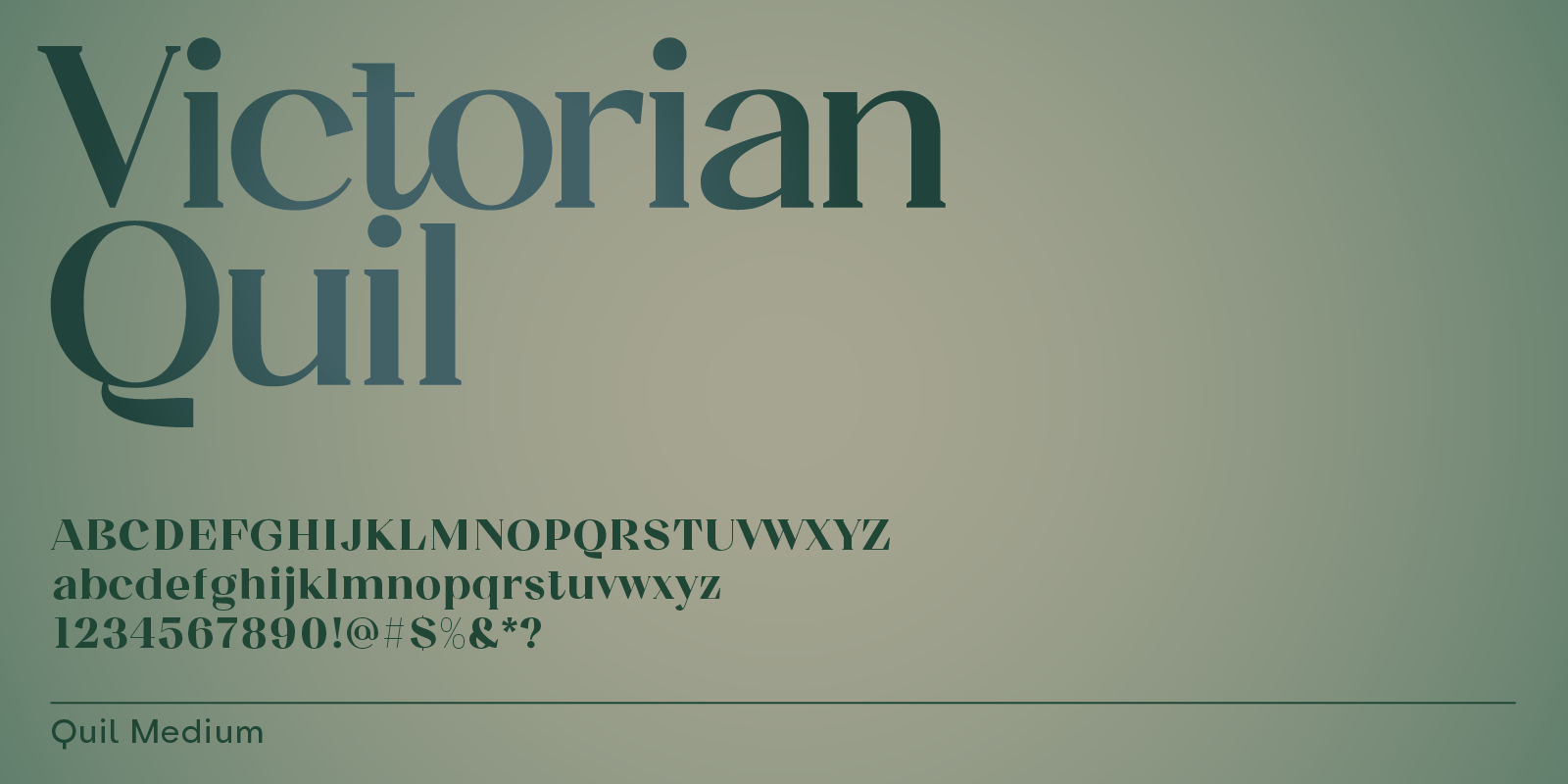 victorian font style