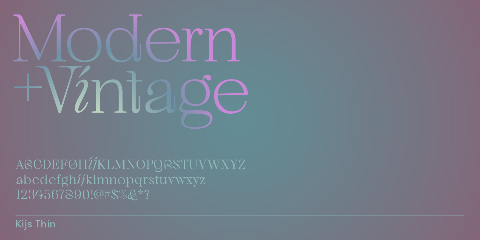 vintage serif font for romance