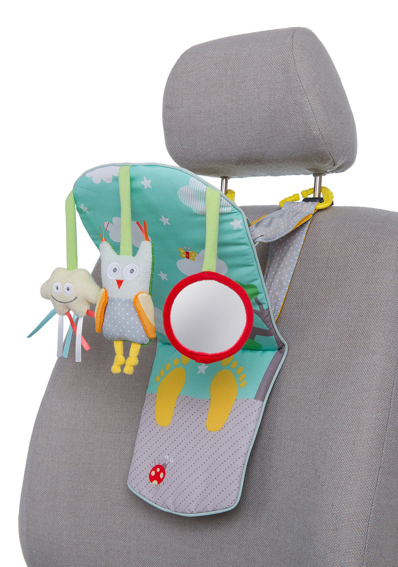 taf toys play & kick car seat toy