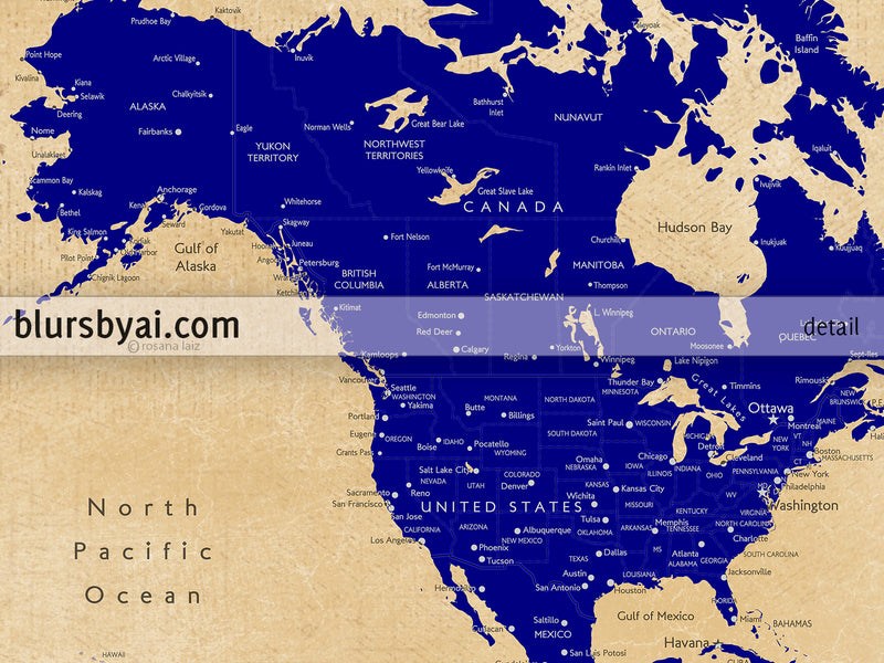 World Map With Countries And Capitals Labeled