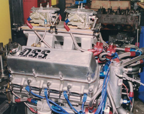 DSS Racing 638 Big Block Ford Comp Eliminator engine