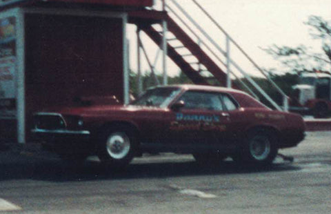 Toms Race car that he bought when he was 16