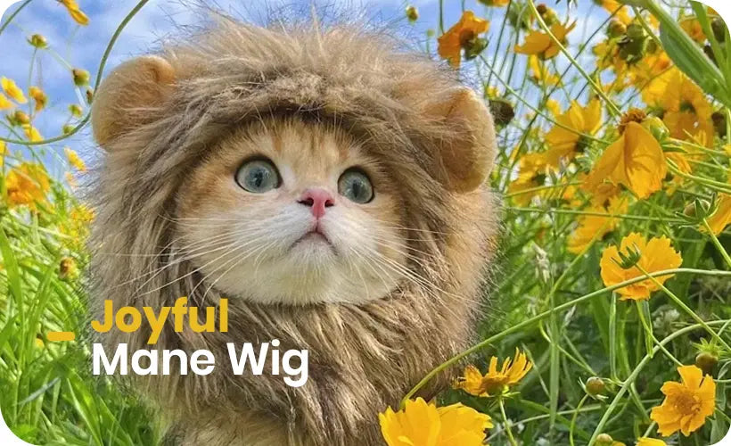 Jungle Jester Mane Pet Wig