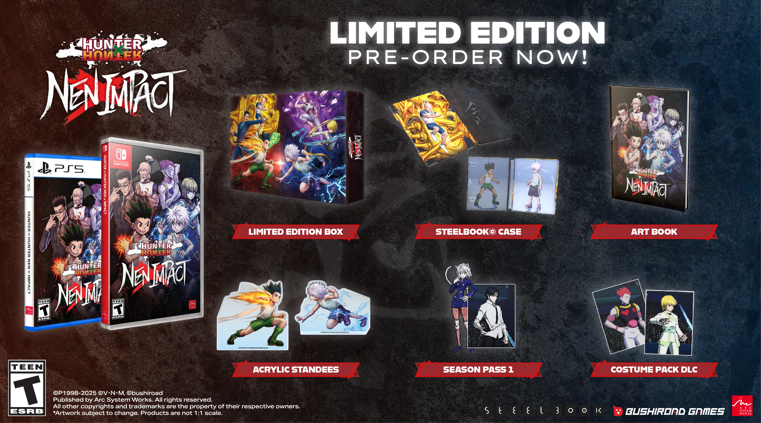 Pre-Order: HUNTER×HUNTER NEN×IMPACT Video Game + Free Mystery Gift