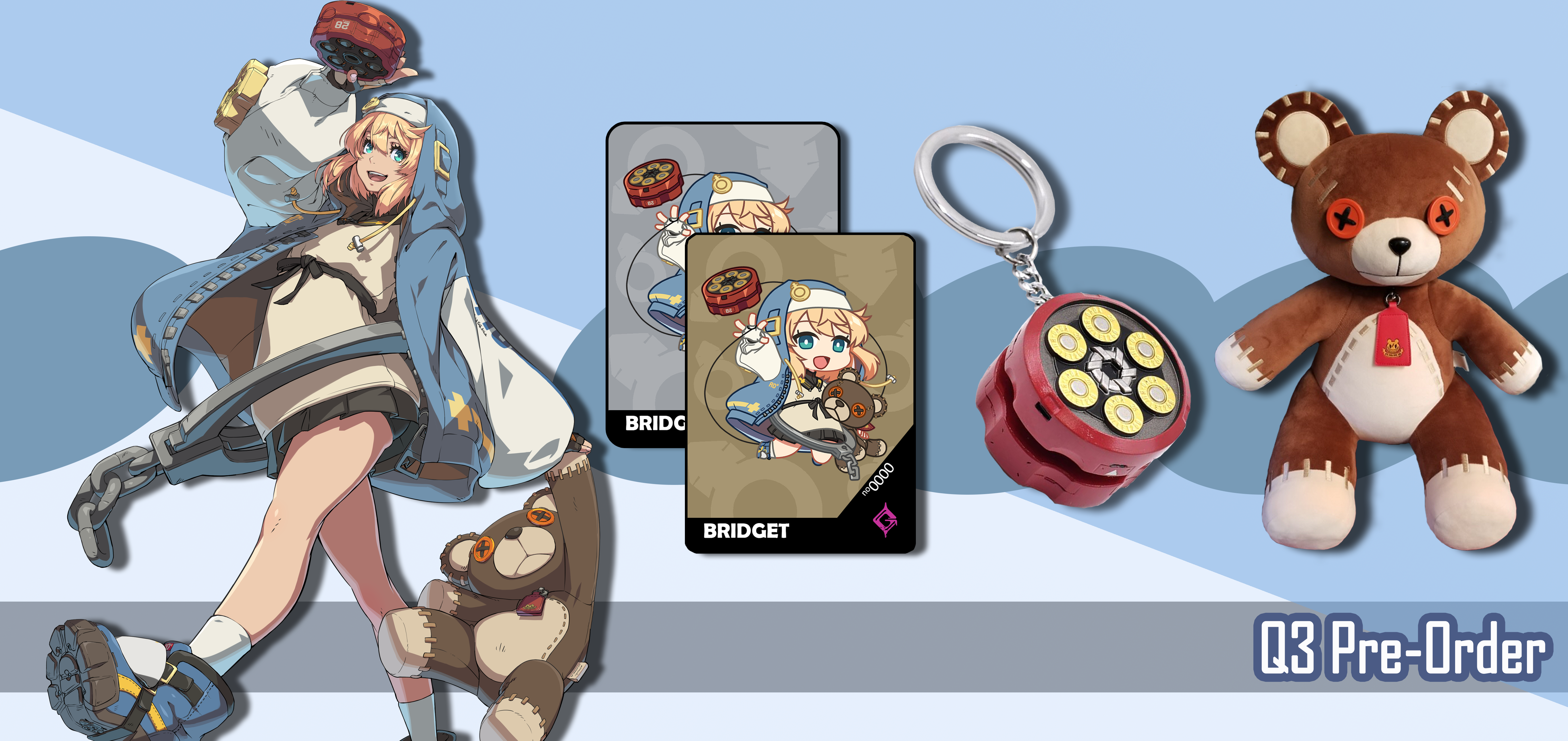 Epic Bridget Merch for Guilty Gear -Strive- Now Available in Q3