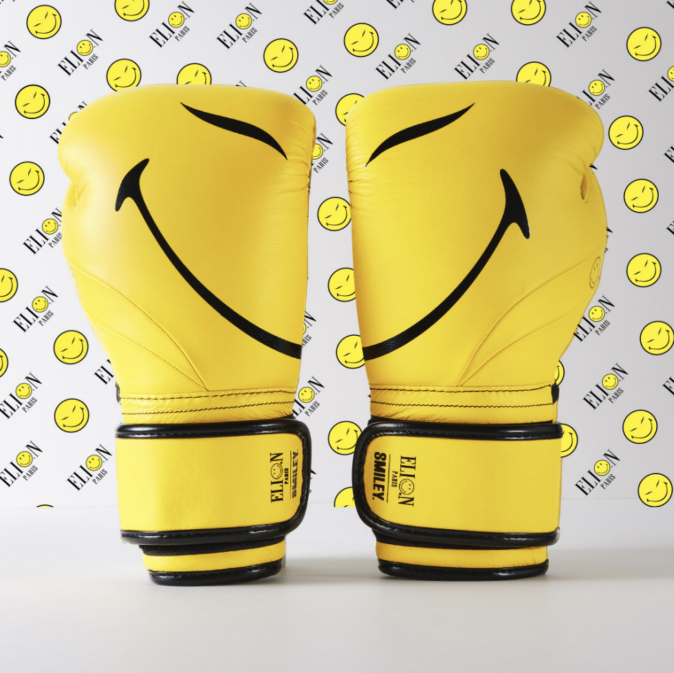Yellow Elion Paris x Smiley Boxing Gloves