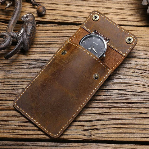 Leather Watch Case