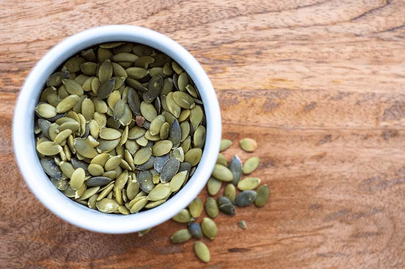 Pumpkin Seed Extract used in a 12-week trial shown to help with urinary incontinence. 