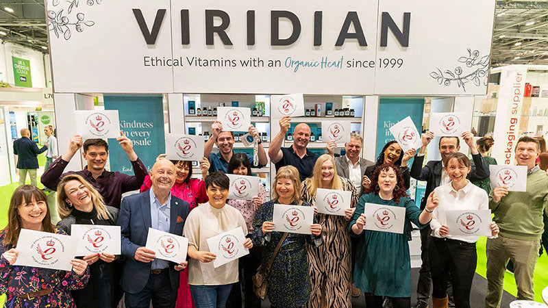 King's Award accolade for Viridian Nutrition