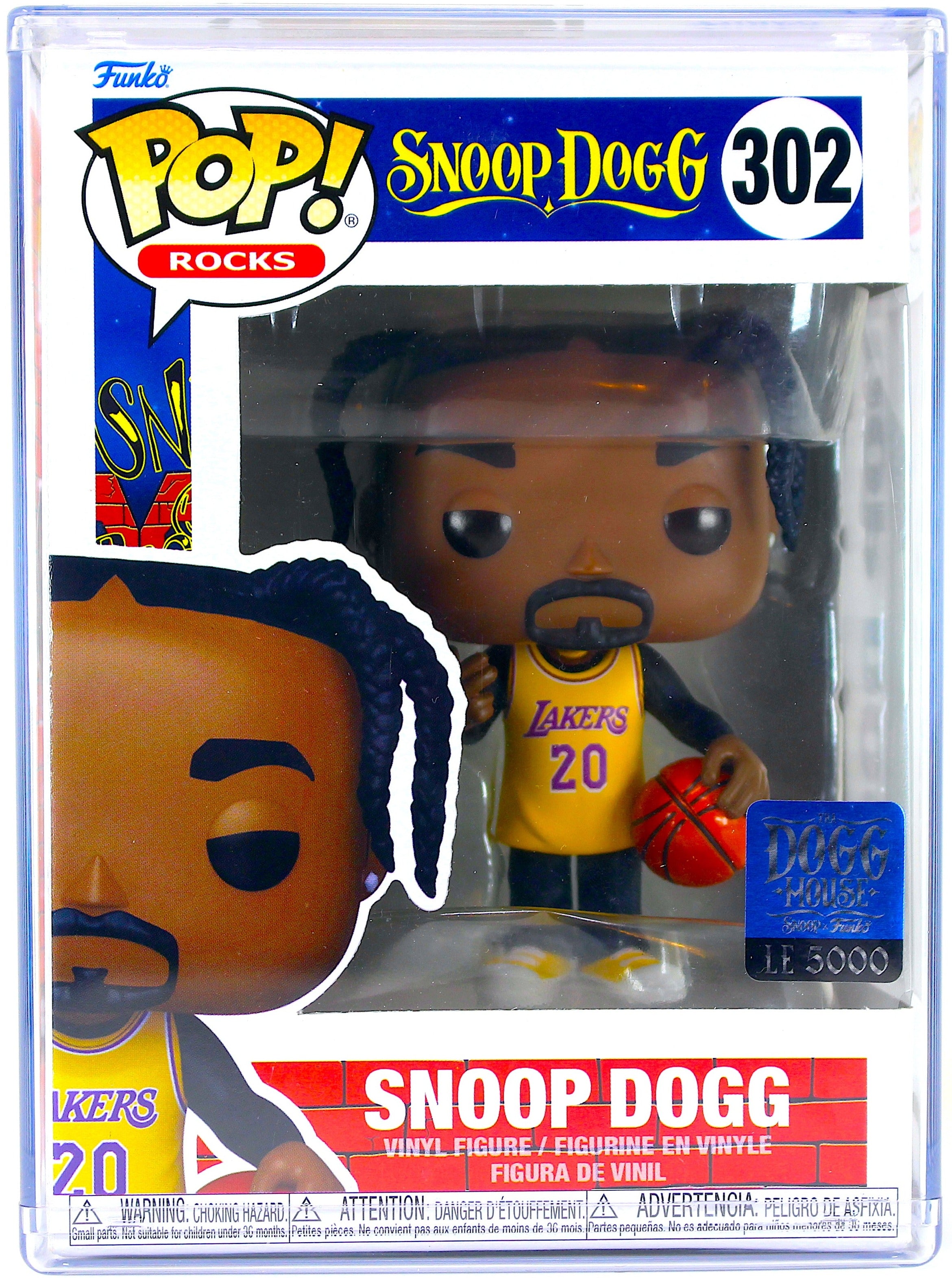 🔥 New Snoop Dogg (w/Fur Coat) Funko Pop! Rocks IN STOCK! + Free