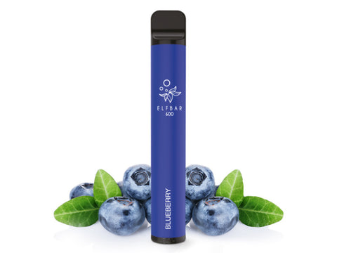 Elf Bar 600 Blueberry Blauebeere Dampfen Geschmack Aroma Züge Vape Stick