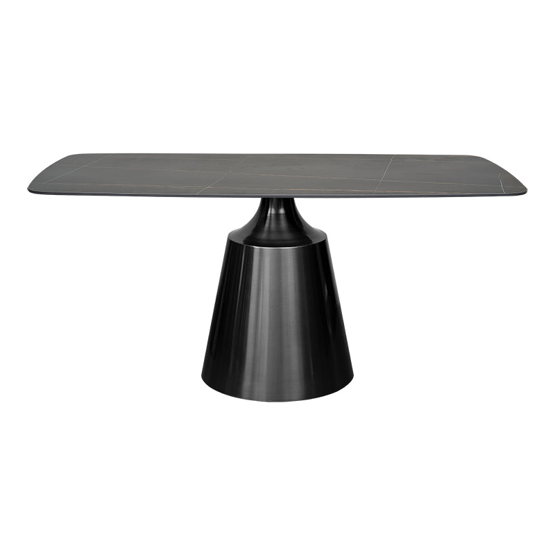 Taburete de bar Eloisse negro con respaldo H65 de boucle blanco