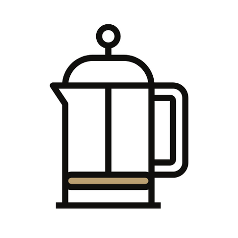 Icon of a french press