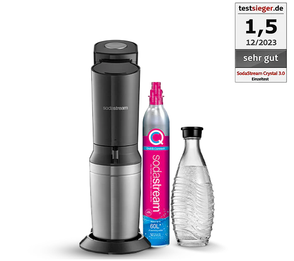 Sodastream Crystal 3.0 Wassersprudler titan