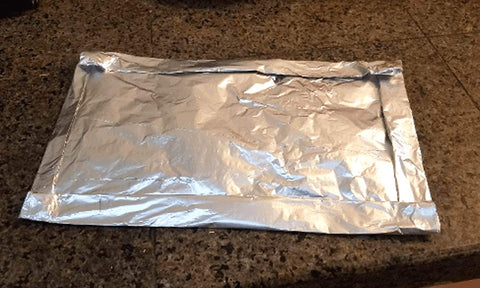 Storing decarbed cannabis in foil