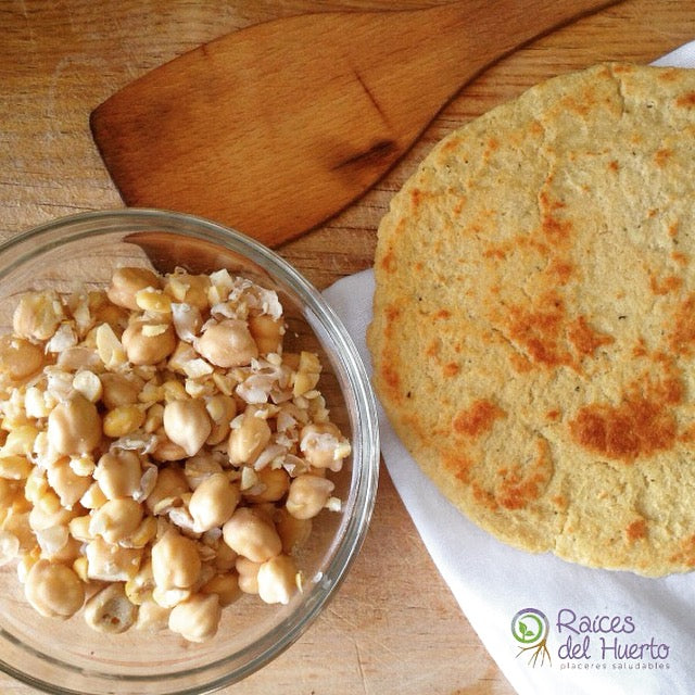 Delicioso Pan De Garbanzo Sólo 3 Ingredientes Raíces Del Huerto