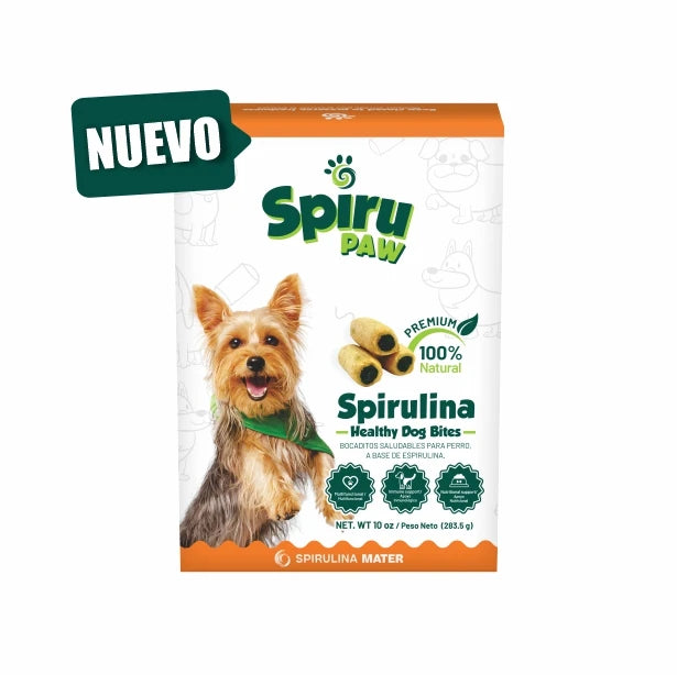 Bocaditos para perros SPIRU PAW a base de Espirulina