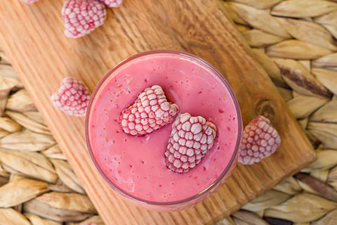 Freeze-Dried Raspberries For Smoothie Industry
