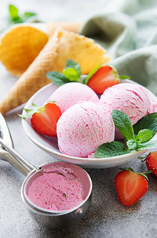 Freeze Dried Strawberry for Homemade Ice Cream