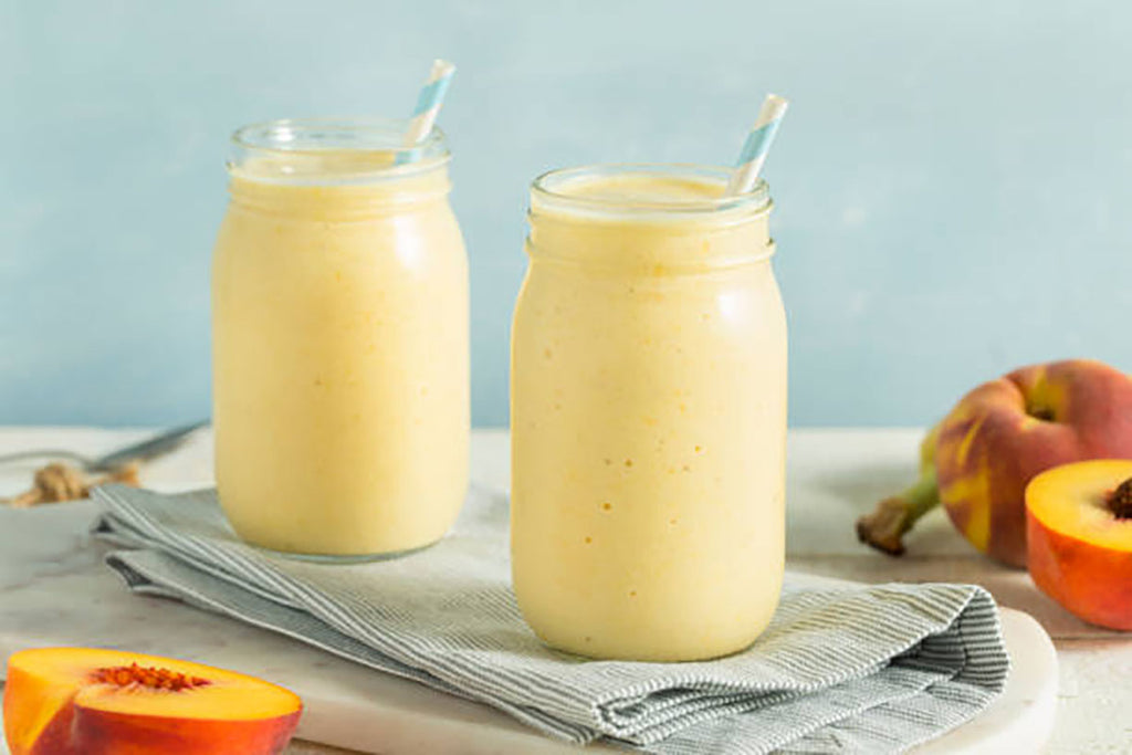 freeze dried Yellow Peaches smoothie