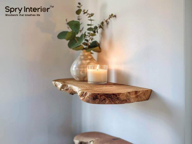 small floating shelf