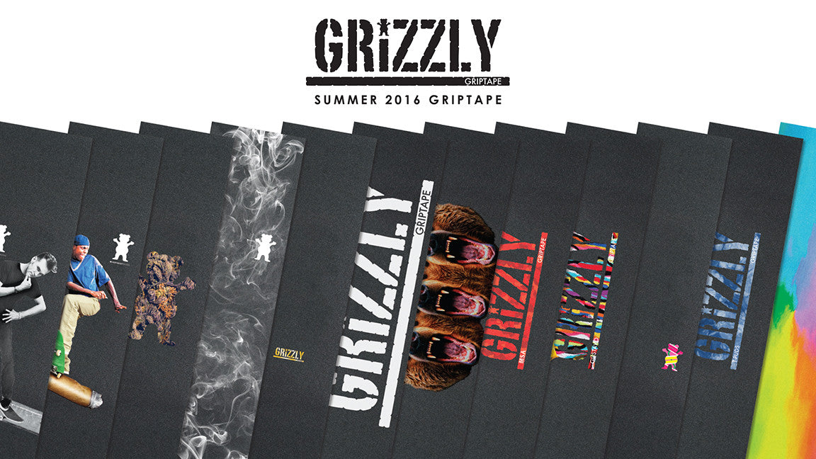 Grizzly MSA All Over Print Griptape in stock at SPoT Skate Shop