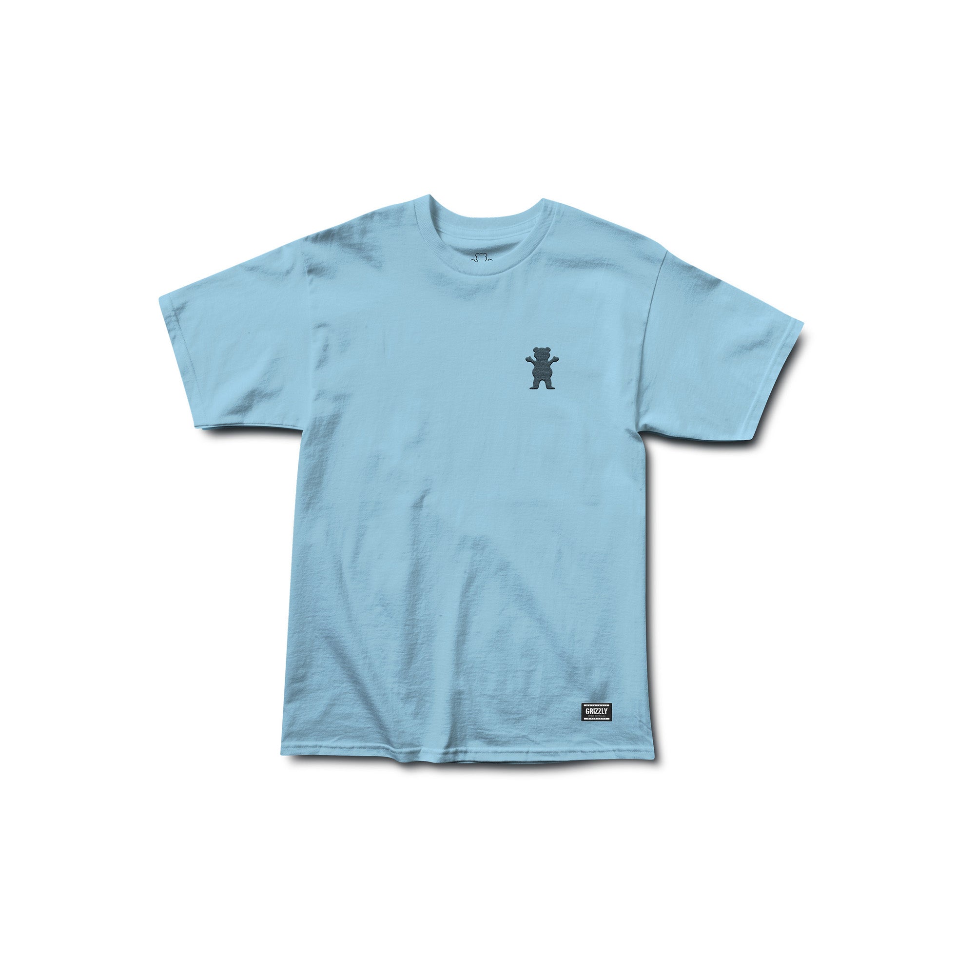 Embroidered OG Bear SS Tee - Powder Blue