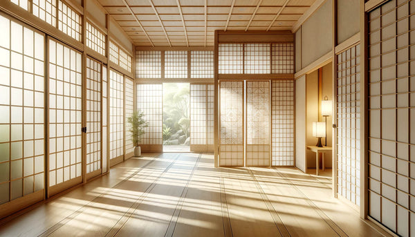 Japanese Design Element: Shoji Traditional Japanese Translucent Paper Screen
