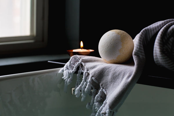 Creating a More Relaxing Home: Bathroom:  Picture of a Bubble Bath Ball
