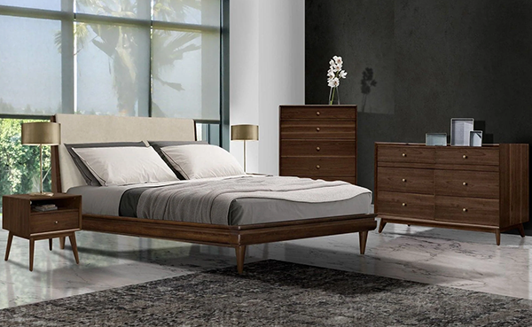 Harmonia Living Dean Upholstered Platform Bed