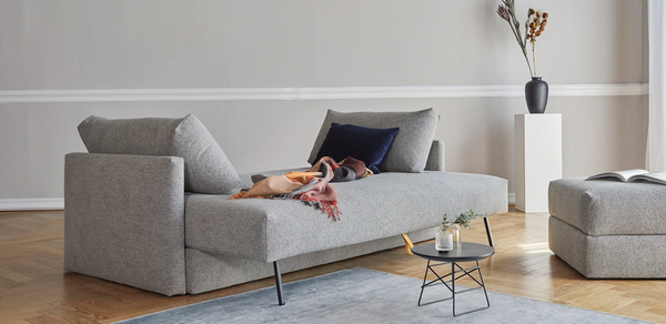 Innovation Living Tripi Sofa Bed and Cornila Ottoman