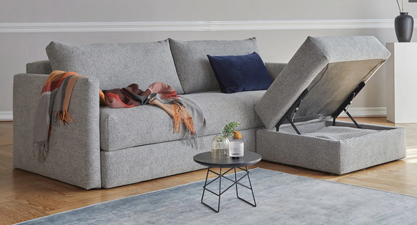 Innovation Living Tripi Sofa Bed with Cornila Ottoman