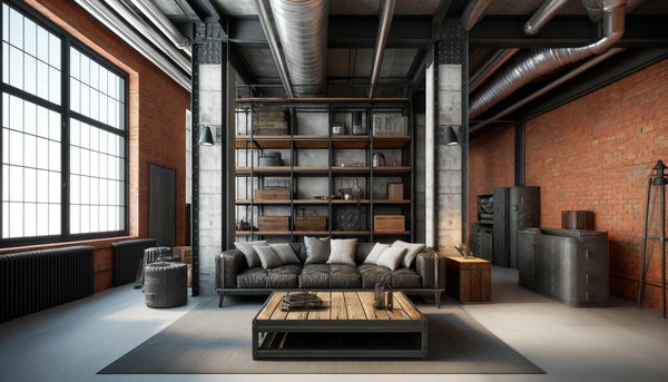 Industrial Style Living Room