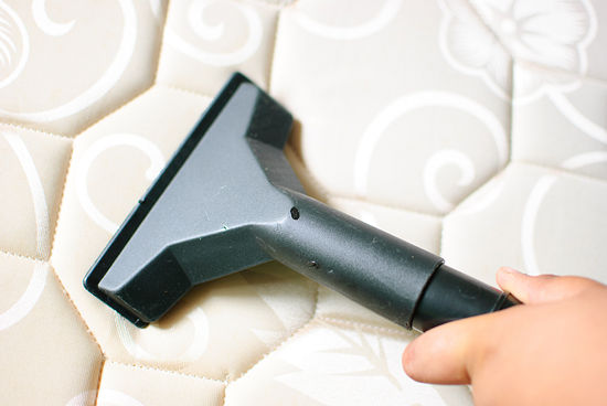 Vacuum Clean the Natural Latex Mattresses to Prevent Dust Mites