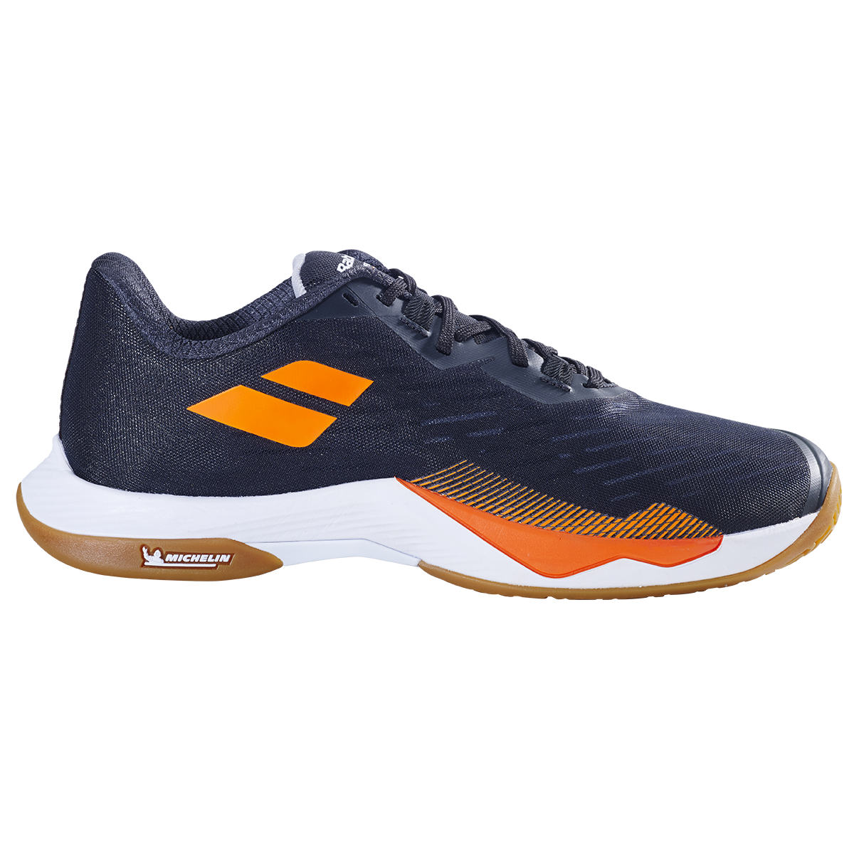 Babolat Men's Shadow Tour 5 Indoor Shoes Black Orange