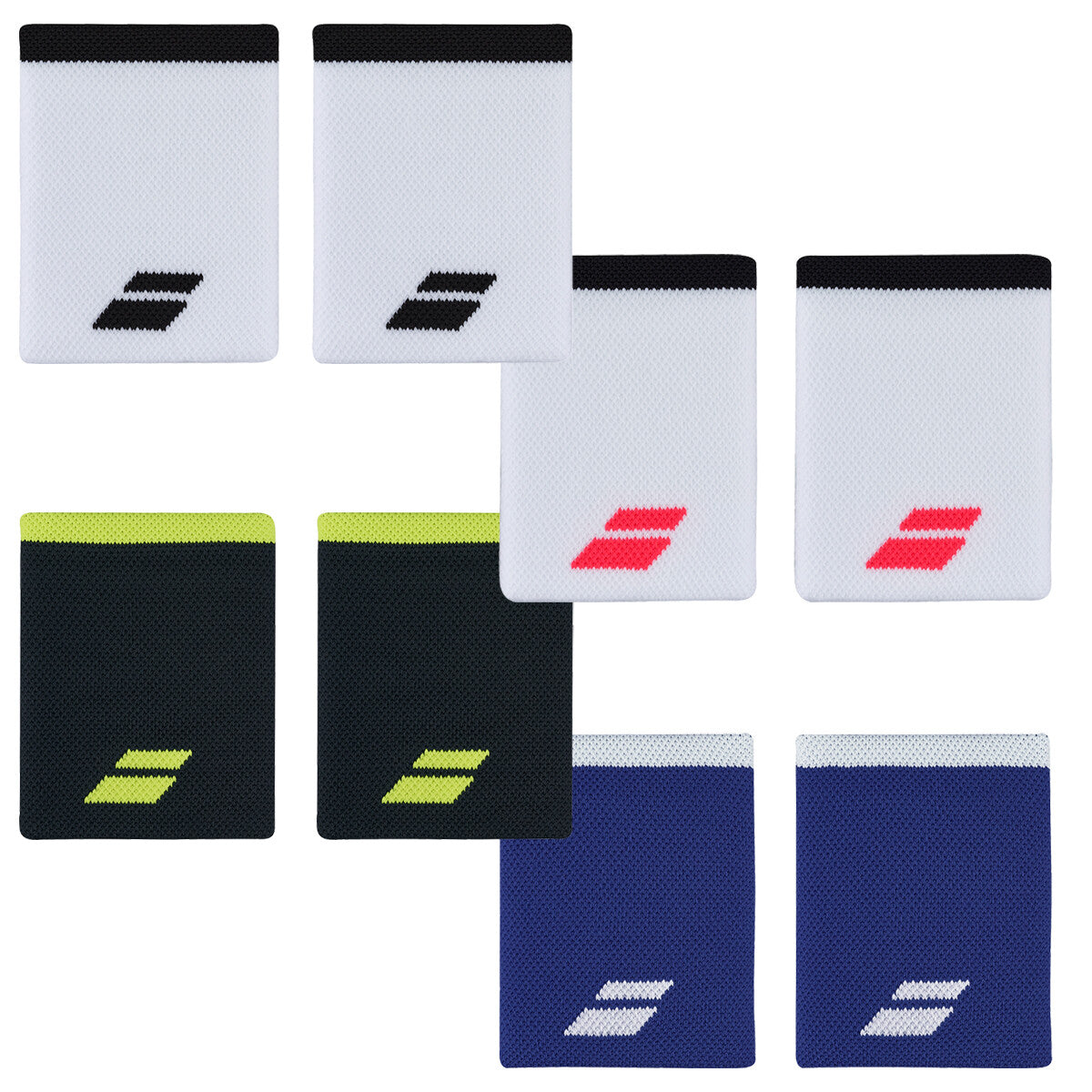 Babolat Logo Jumbo Wristband 2 Pack