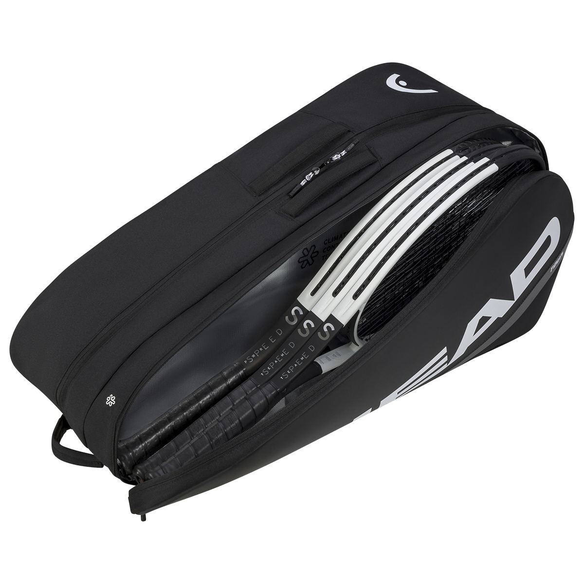 Head Tour Racket Bag L Black White