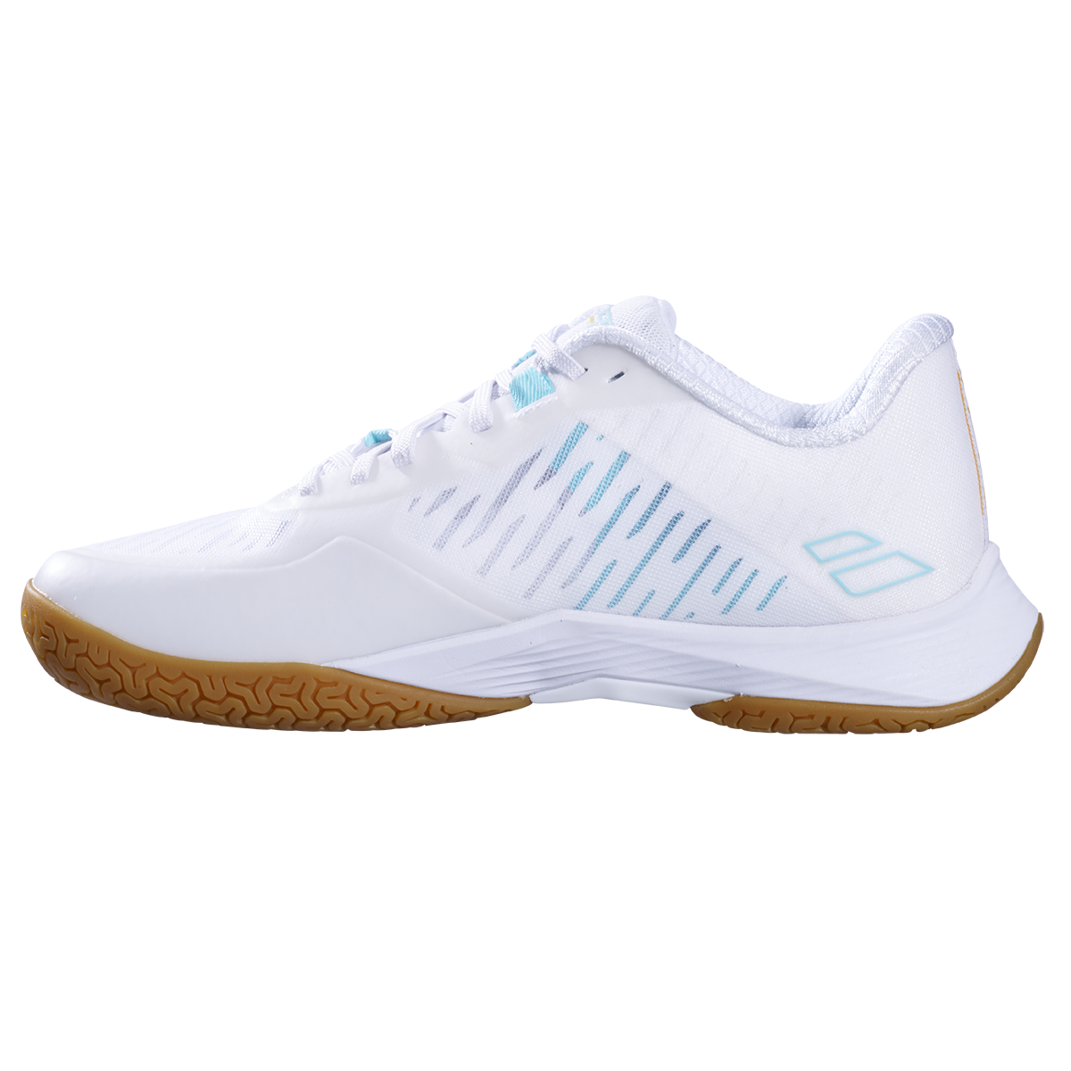 Babolat Women's Shadow Tour 5 Indoor Shoes White Cockatoo