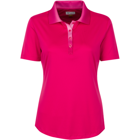 Greg Norman Pretty In Pink Ombre Print Polo – Gals on and off the Green