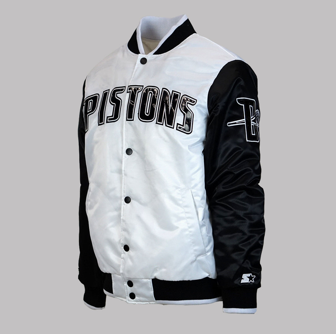 detroit pistons starter jackets